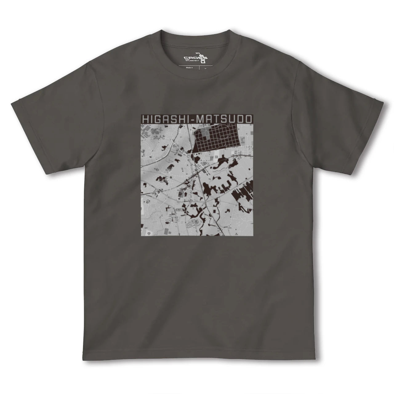 【東松戸(千葉県)】地図柄ヘビーウェイトTシャツ