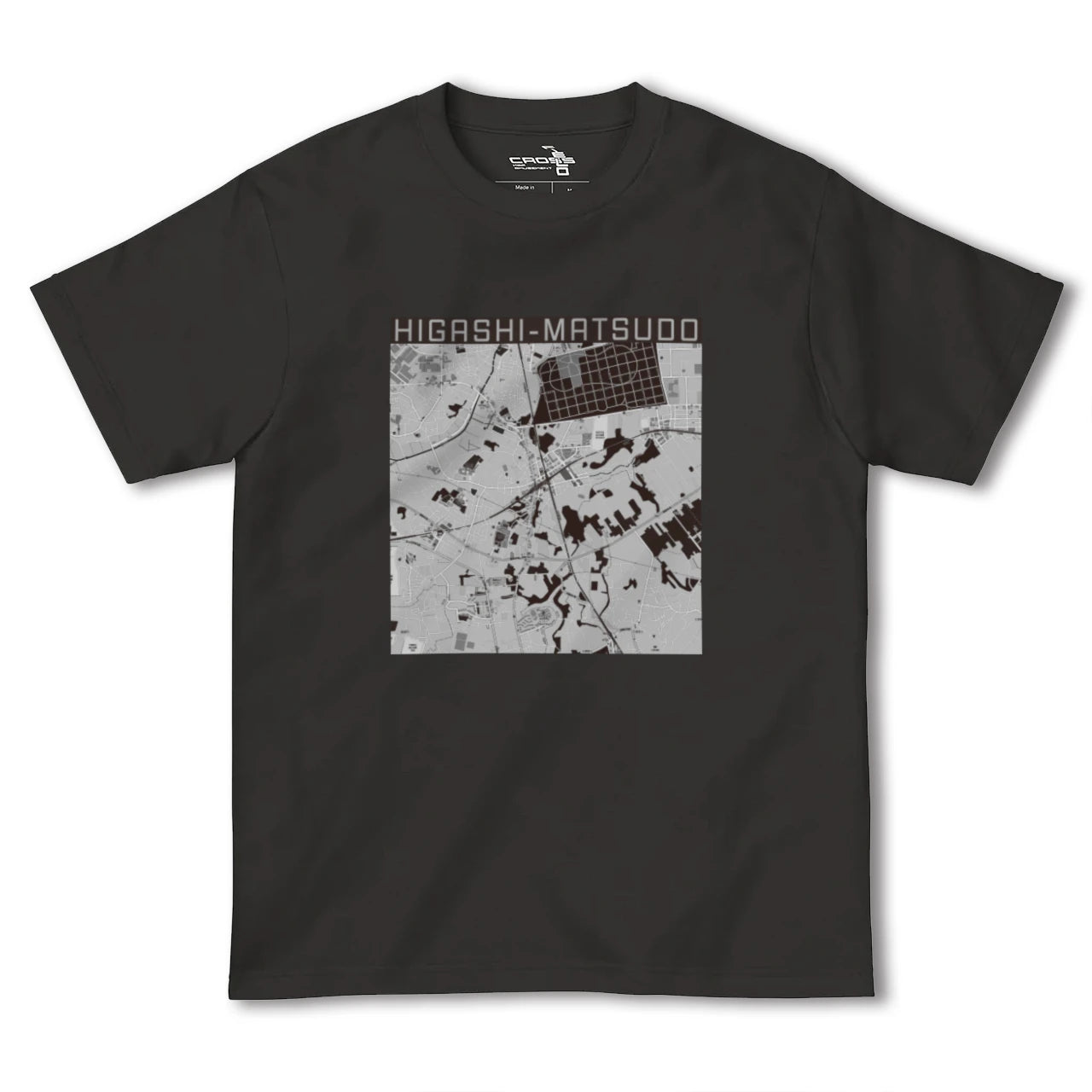 【東松戸(千葉県)】地図柄ヘビーウェイトTシャツ