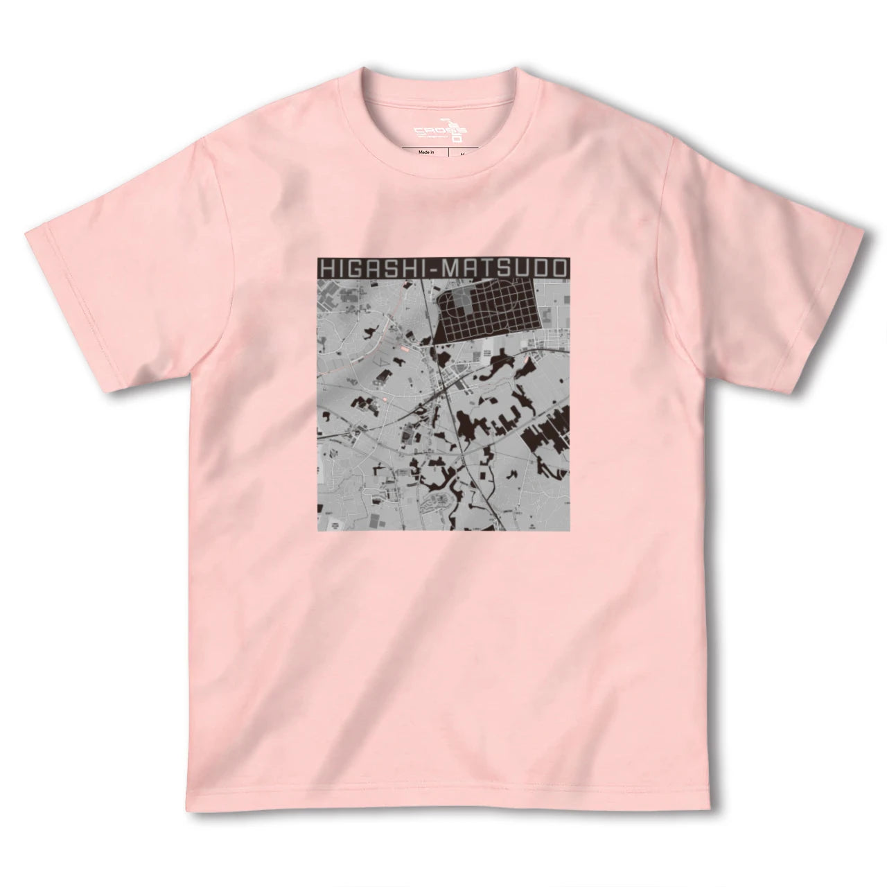【東松戸(千葉県)】地図柄ヘビーウェイトTシャツ