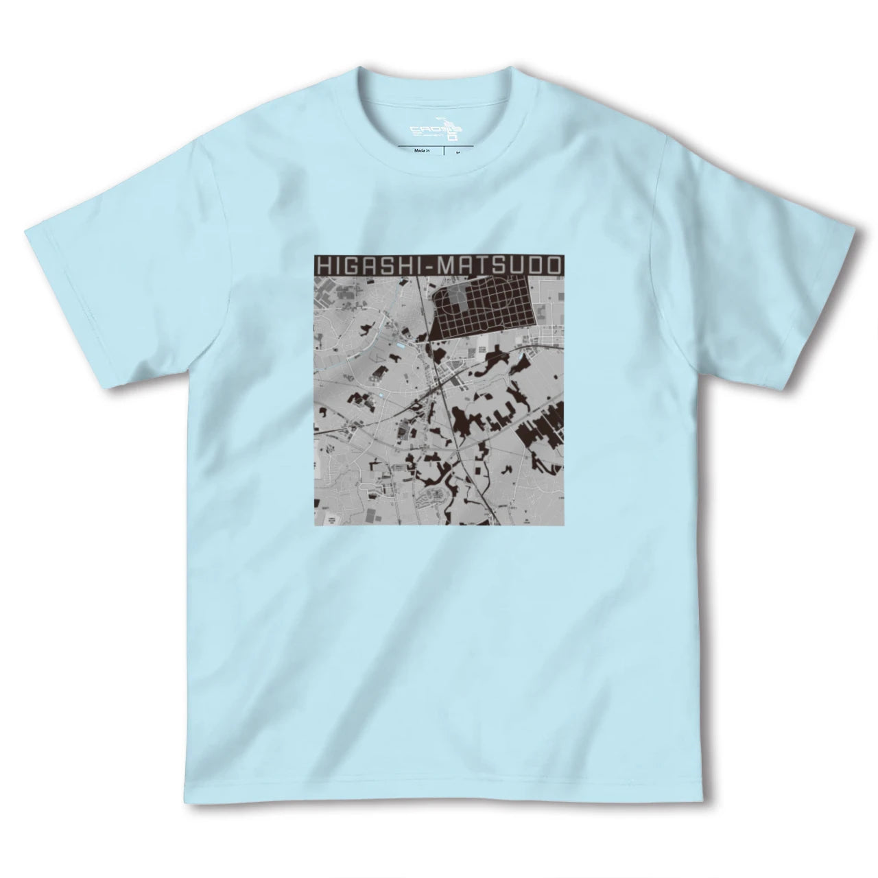 【東松戸(千葉県)】地図柄ヘビーウェイトTシャツ