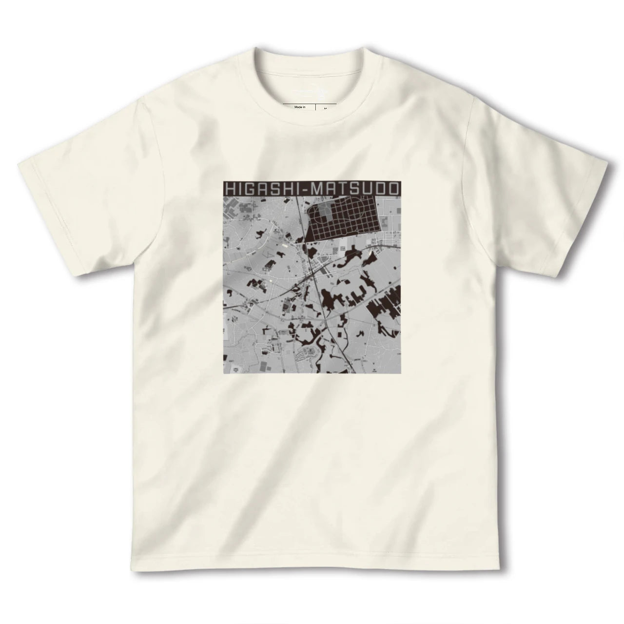 【東松戸(千葉県)】地図柄ヘビーウェイトTシャツ