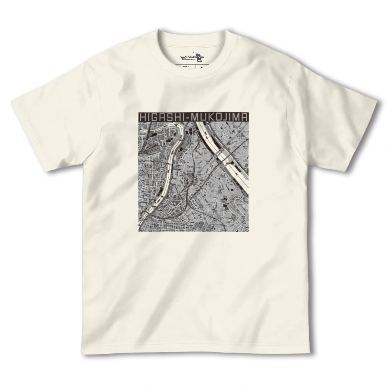 【東向島(東京都)】地図柄ヘビーウェイトTシャツ