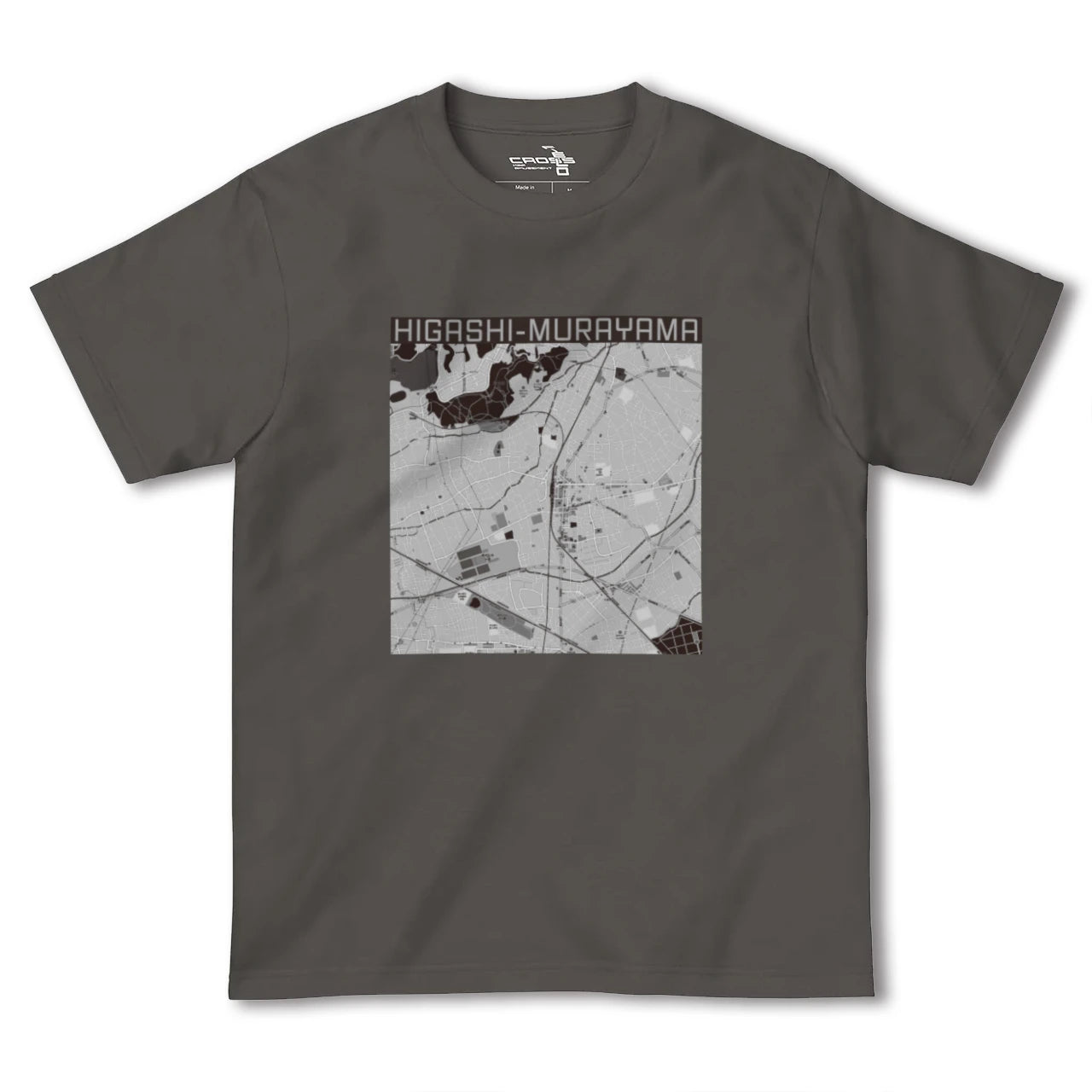 【東村山(東京都)】地図柄ヘビーウェイトTシャツ