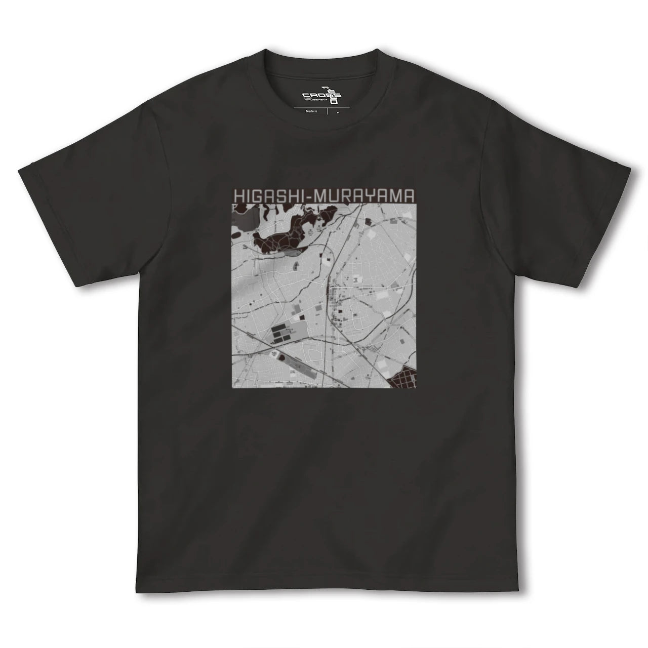 【東村山(東京都)】地図柄ヘビーウェイトTシャツ