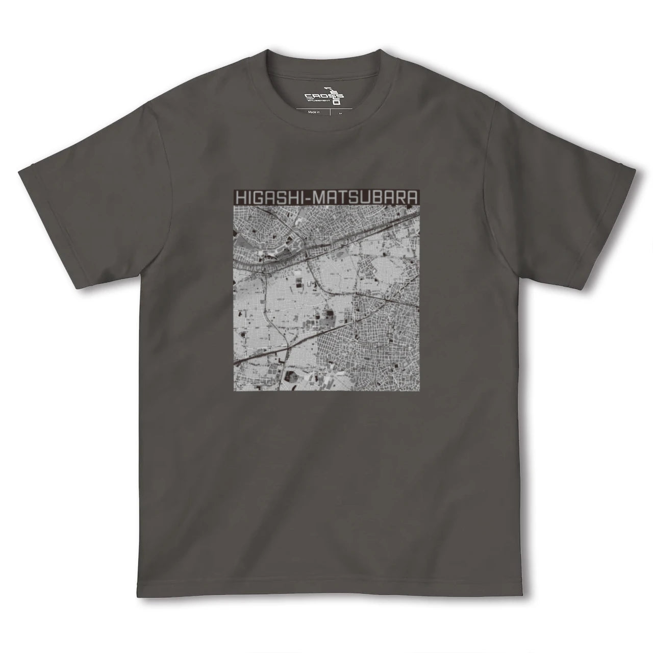 【東松原(東京都)】地図柄ヘビーウェイトTシャツ