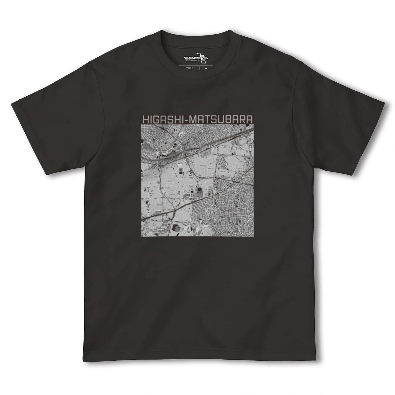 【東松原(東京都)】地図柄ヘビーウェイトTシャツ