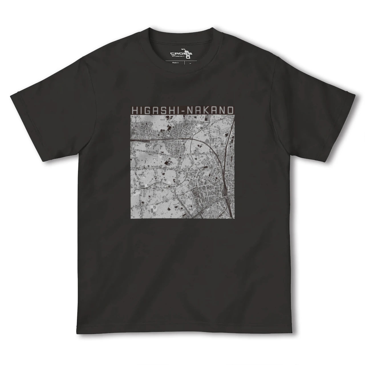 【東中野(東京都)】地図柄ヘビーウェイトTシャツ