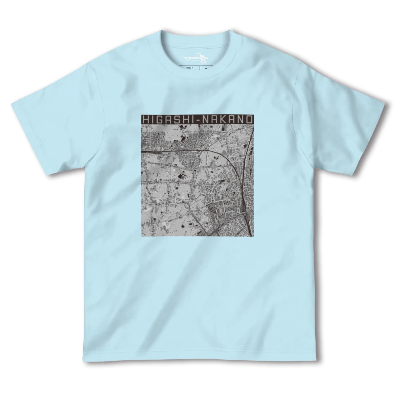 【東中野(東京都)】地図柄ヘビーウェイトTシャツ