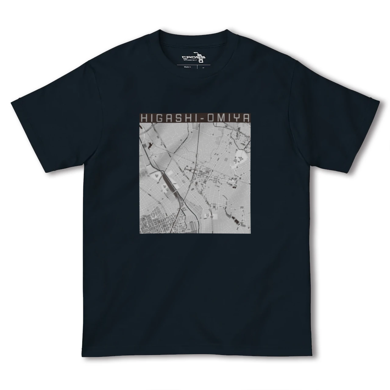 【東大宮(埼玉県)】地図柄ヘビーウェイトTシャツ