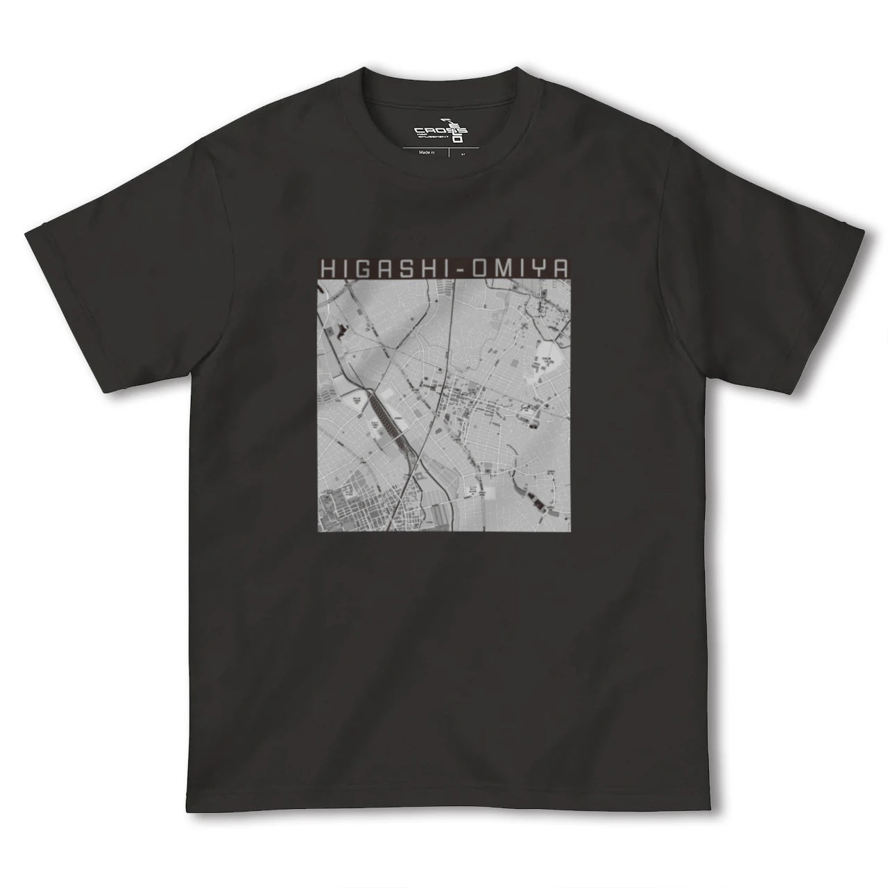 【東大宮(埼玉県)】地図柄ヘビーウェイトTシャツ