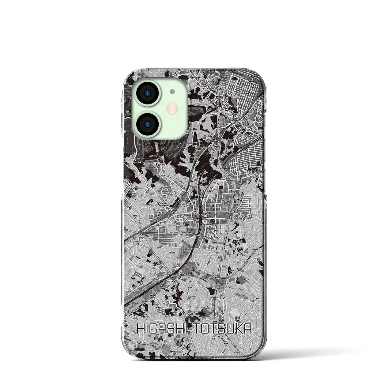 【東戸塚(神奈川県)】地図柄iPhoneケース(クリアタイプ)