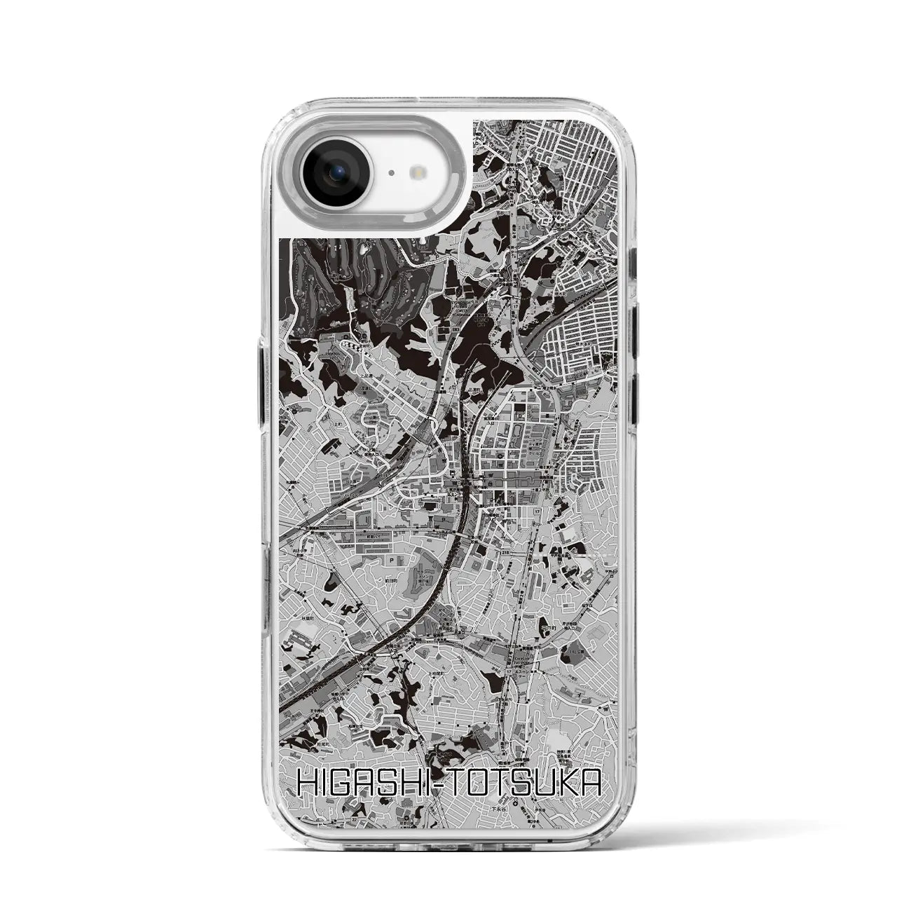 【東戸塚(神奈川県)】地図柄iPhoneケース(MagSafeタイプ)