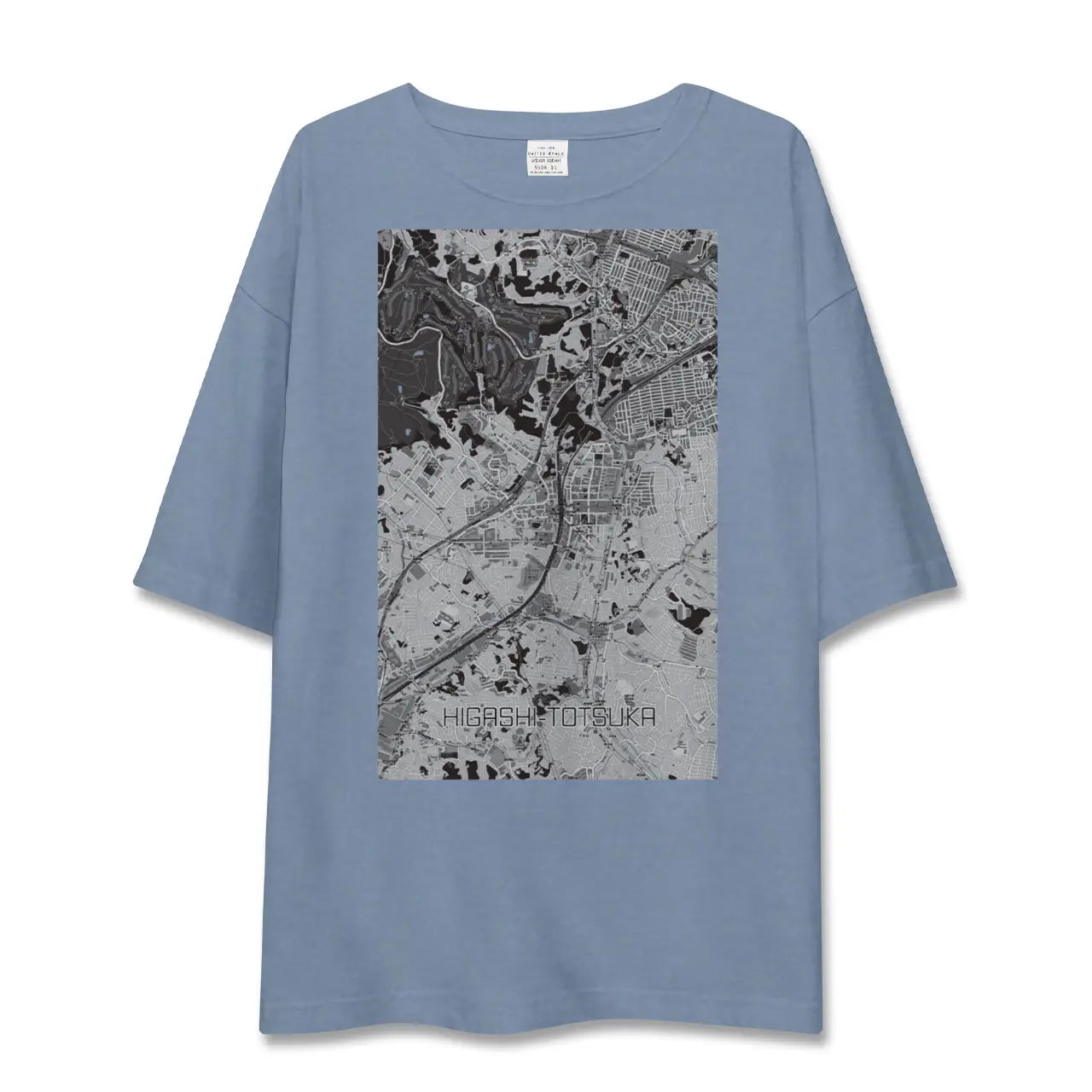 【東戸塚(神奈川県)】地図柄ビッグシルエットTシャツ