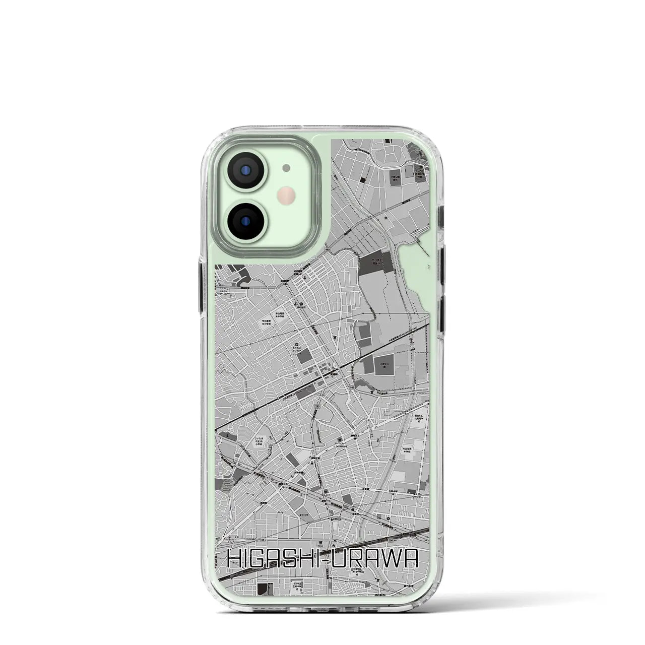 【東浦和(埼玉県)】地図柄iPhoneケース(MagSafeタイプ)