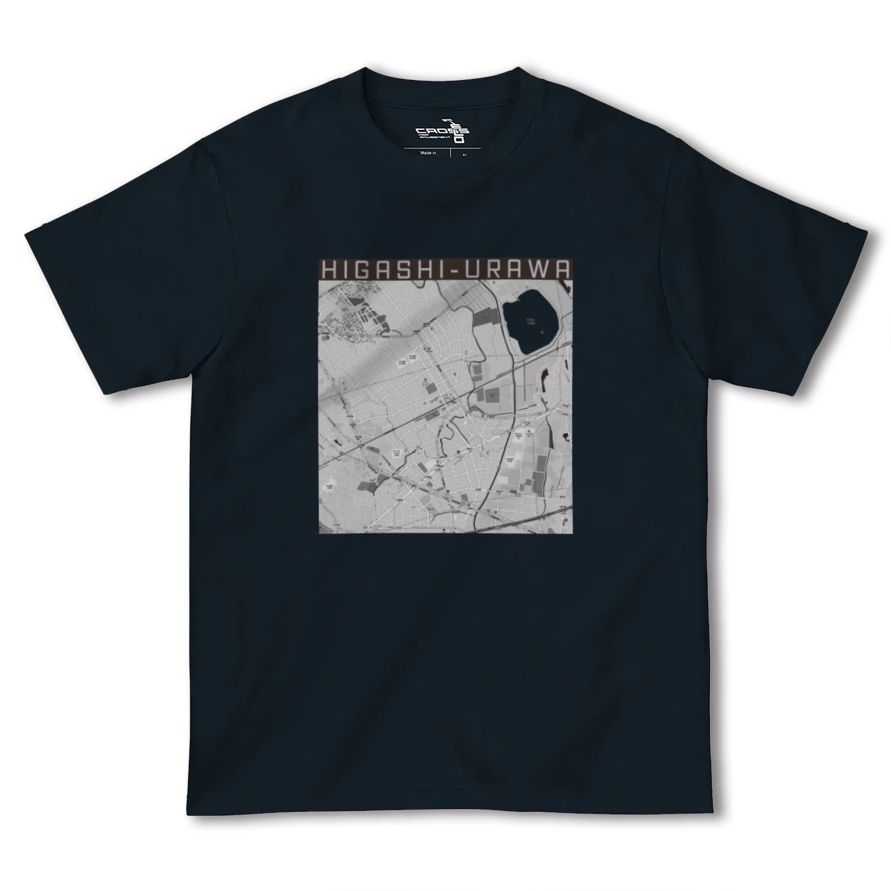 【東浦和(埼玉県)】地図柄ヘビーウェイトTシャツ