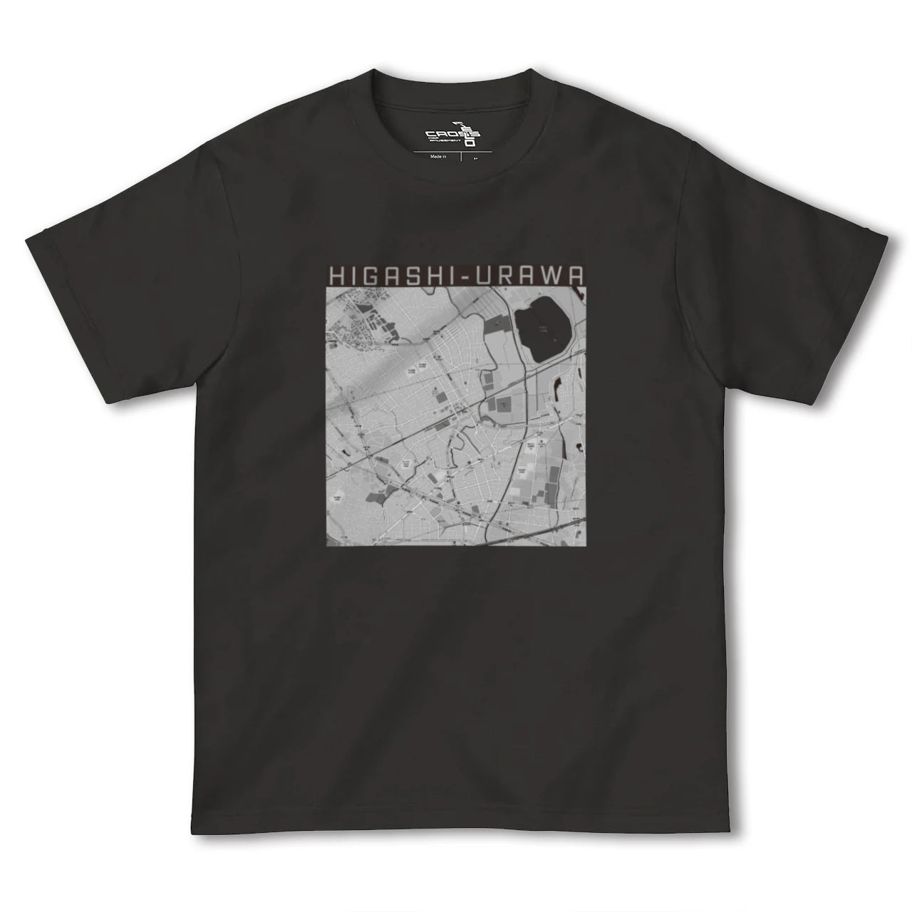 【東浦和(埼玉県)】地図柄ヘビーウェイトTシャツ