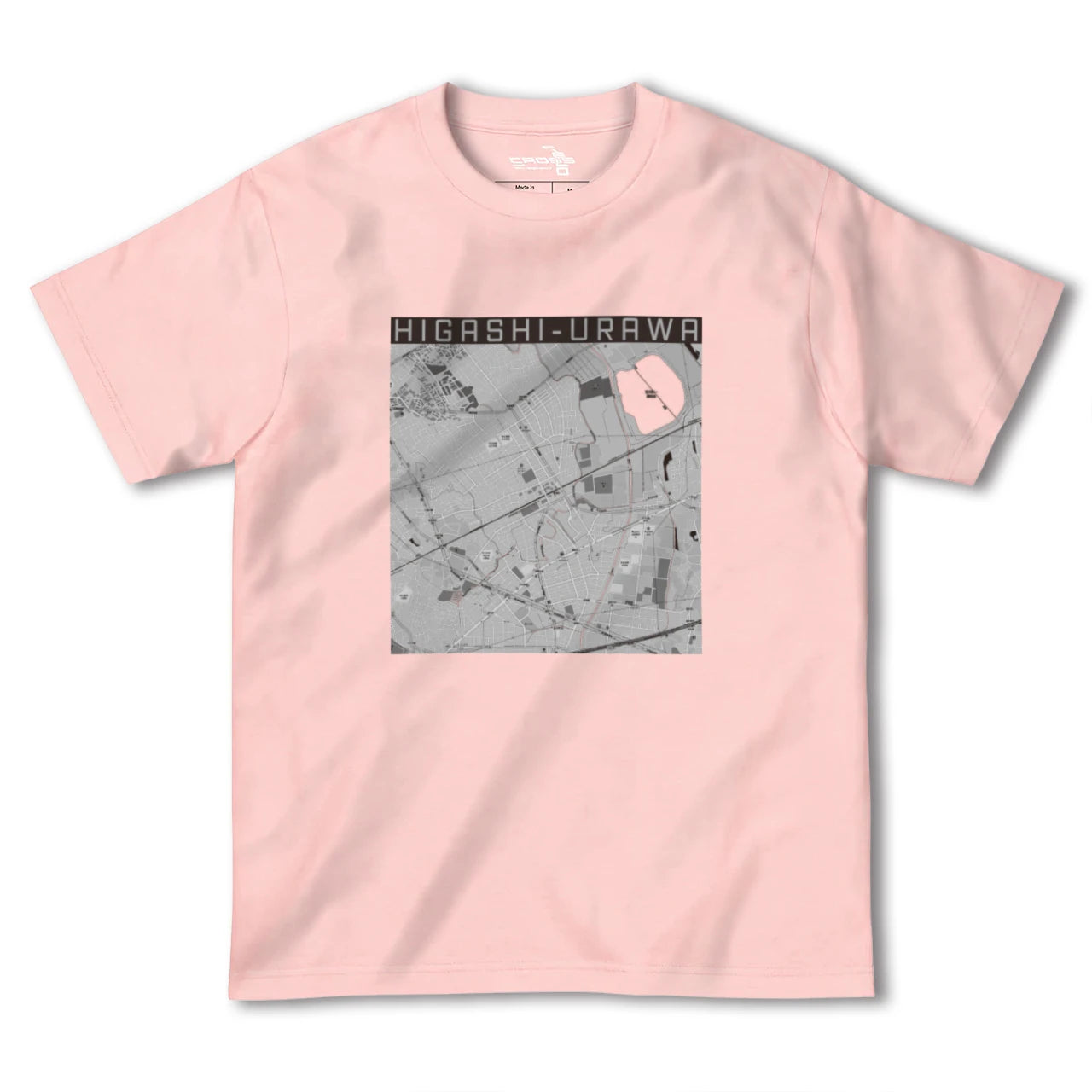 【東浦和(埼玉県)】地図柄ヘビーウェイトTシャツ