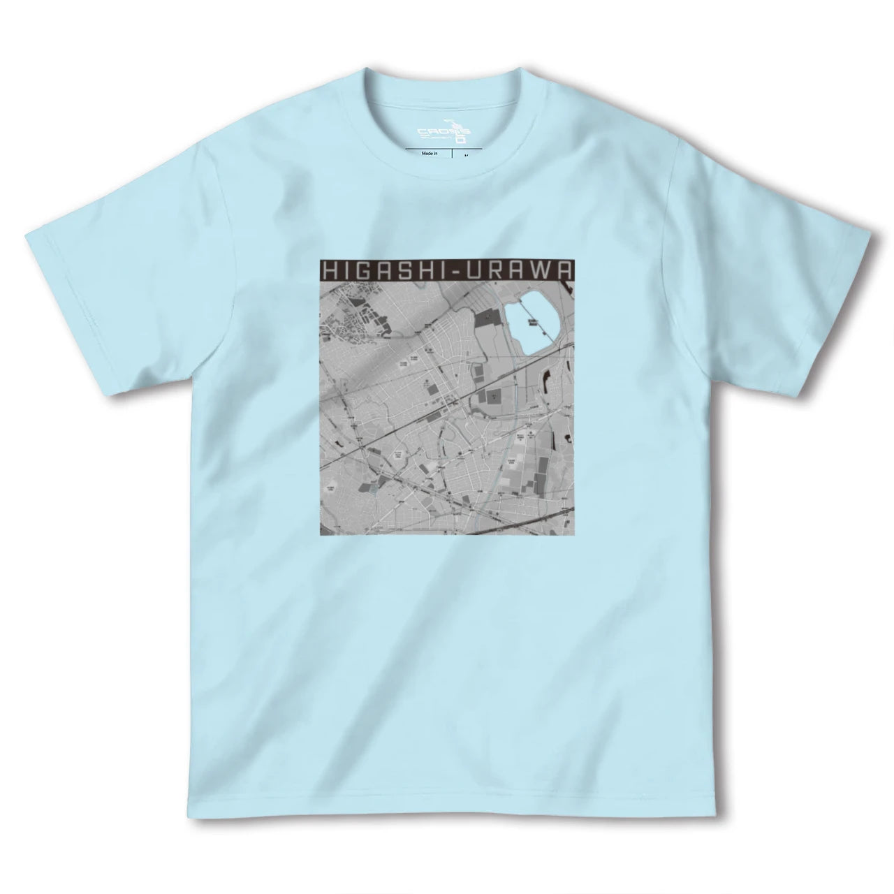 【東浦和(埼玉県)】地図柄ヘビーウェイトTシャツ