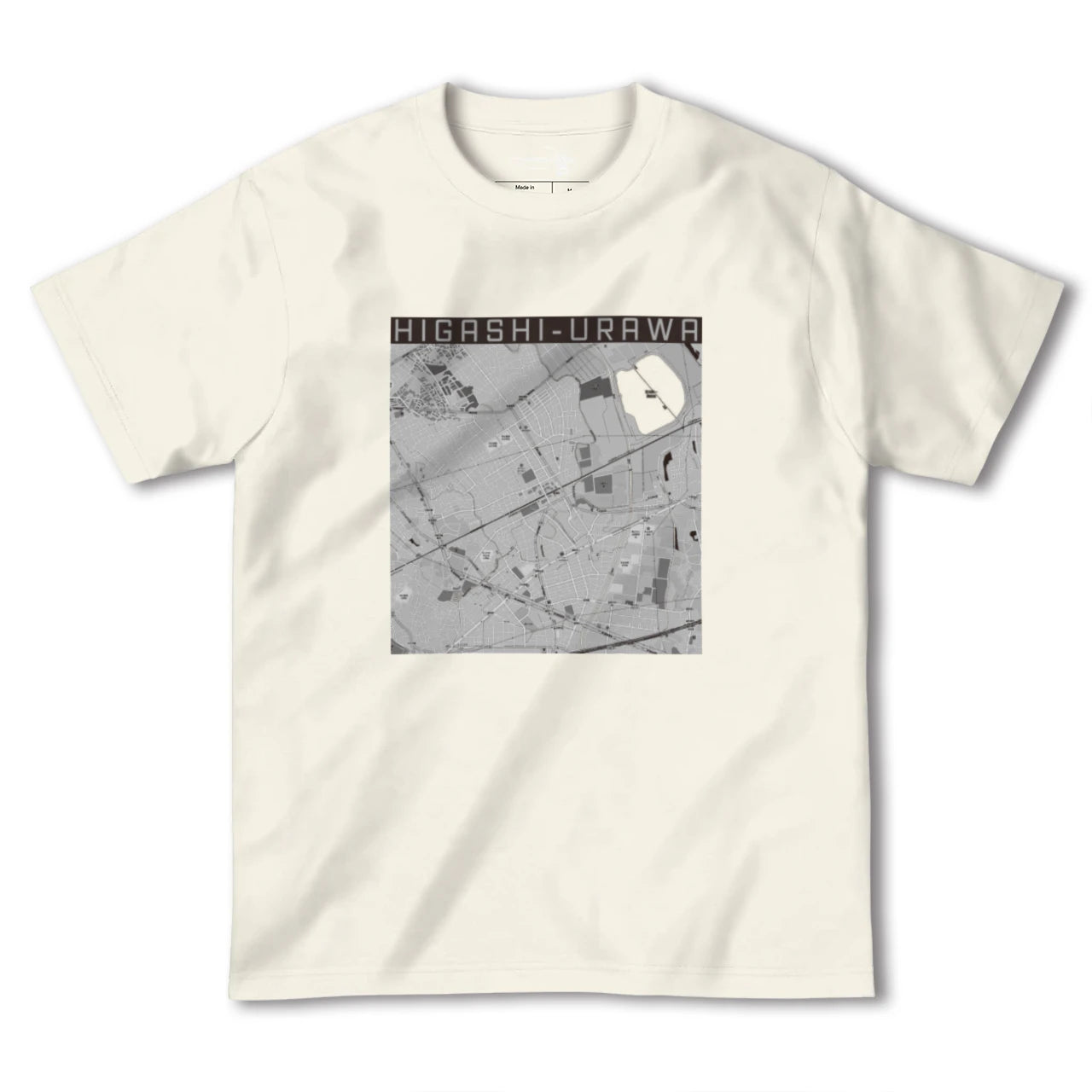 【東浦和(埼玉県)】地図柄ヘビーウェイトTシャツ