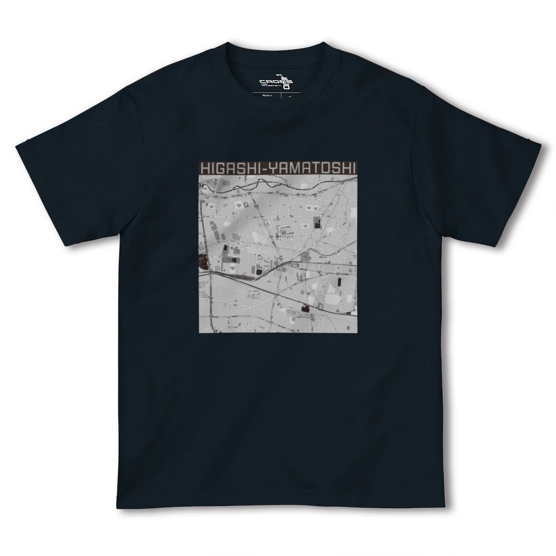 【東大和市(東京都)】地図柄ヘビーウェイトTシャツ