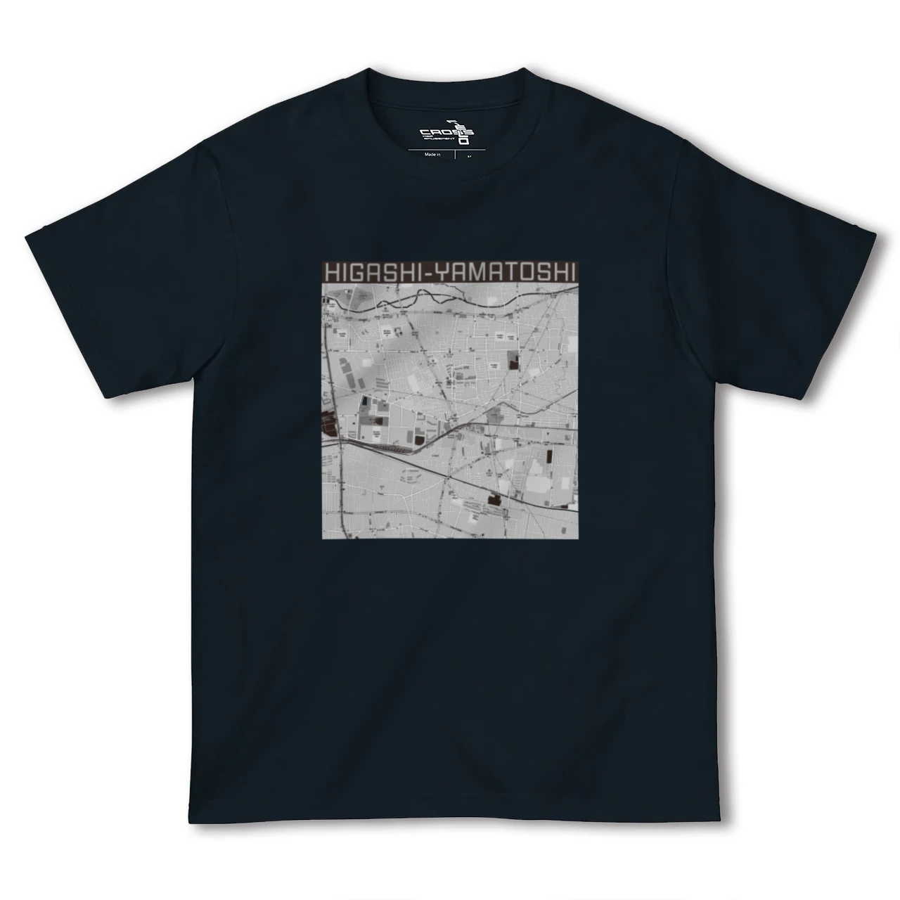 【東大和市(東京都)】地図柄ヘビーウェイトTシャツ