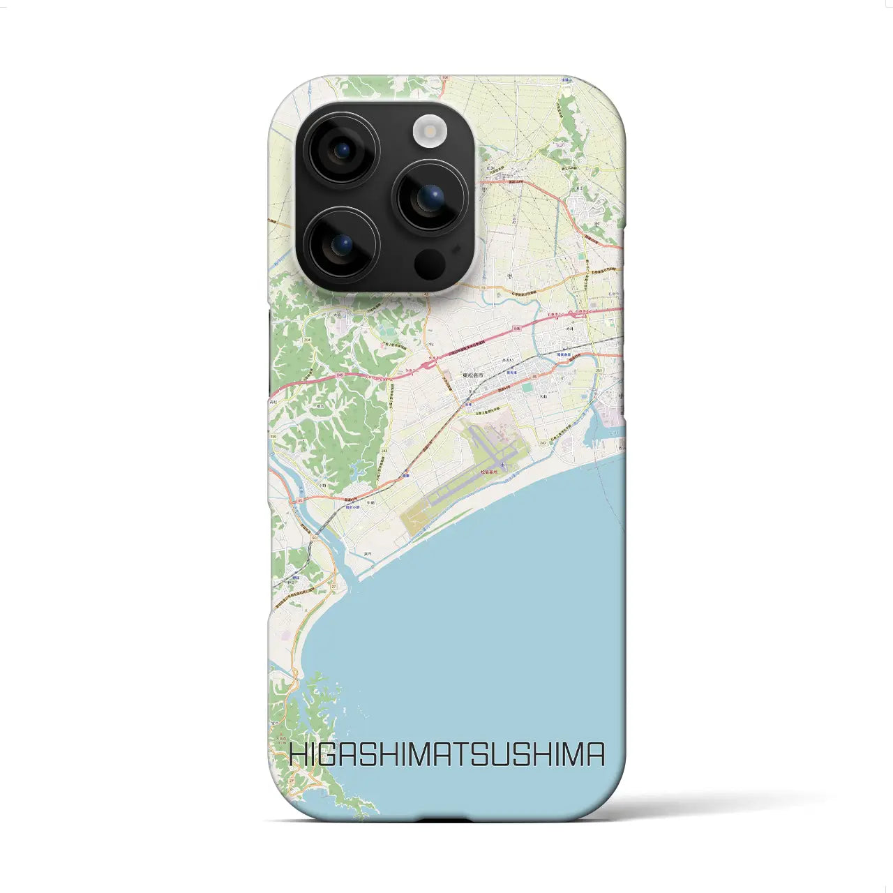【東松島(宮城県)】地図柄iPhoneケース(バックカバータイプ)