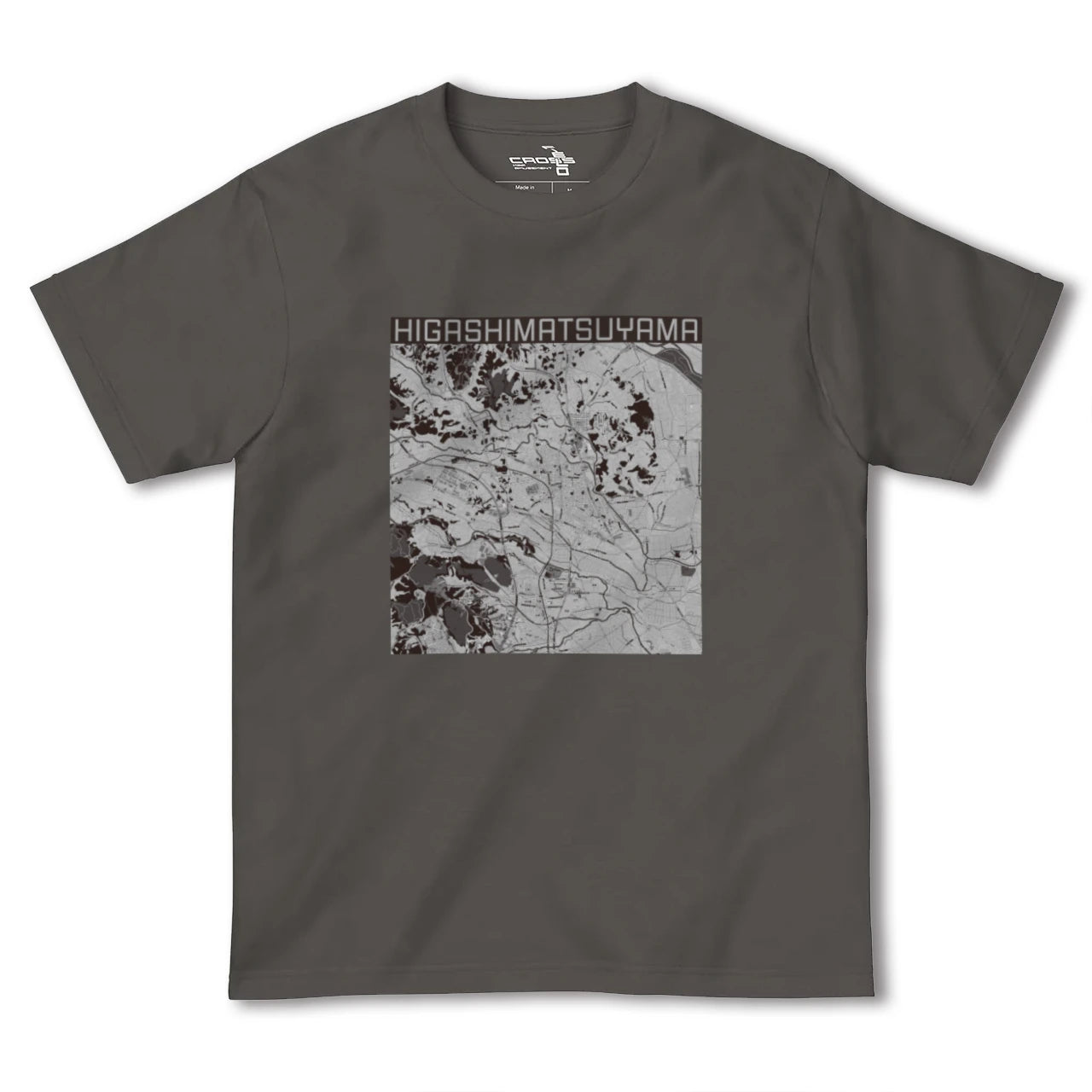 【東松山(埼玉県)】地図柄ヘビーウェイトTシャツ