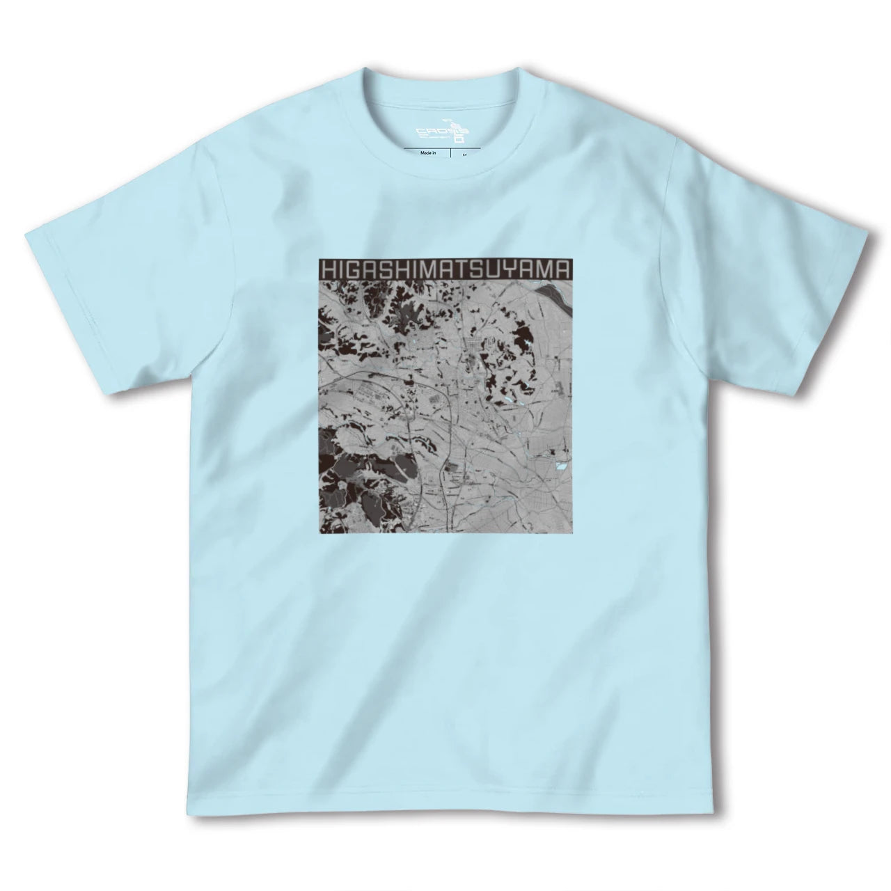 【東松山(埼玉県)】地図柄ヘビーウェイトTシャツ