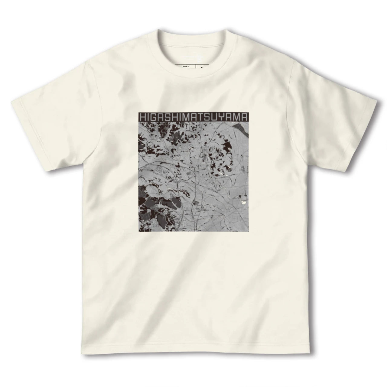 【東松山(埼玉県)】地図柄ヘビーウェイトTシャツ