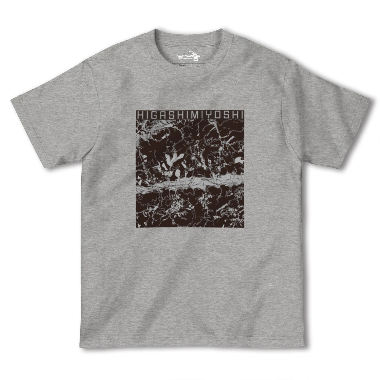 【東みよし(徳島県)】地図柄ヘビーウェイトTシャツ