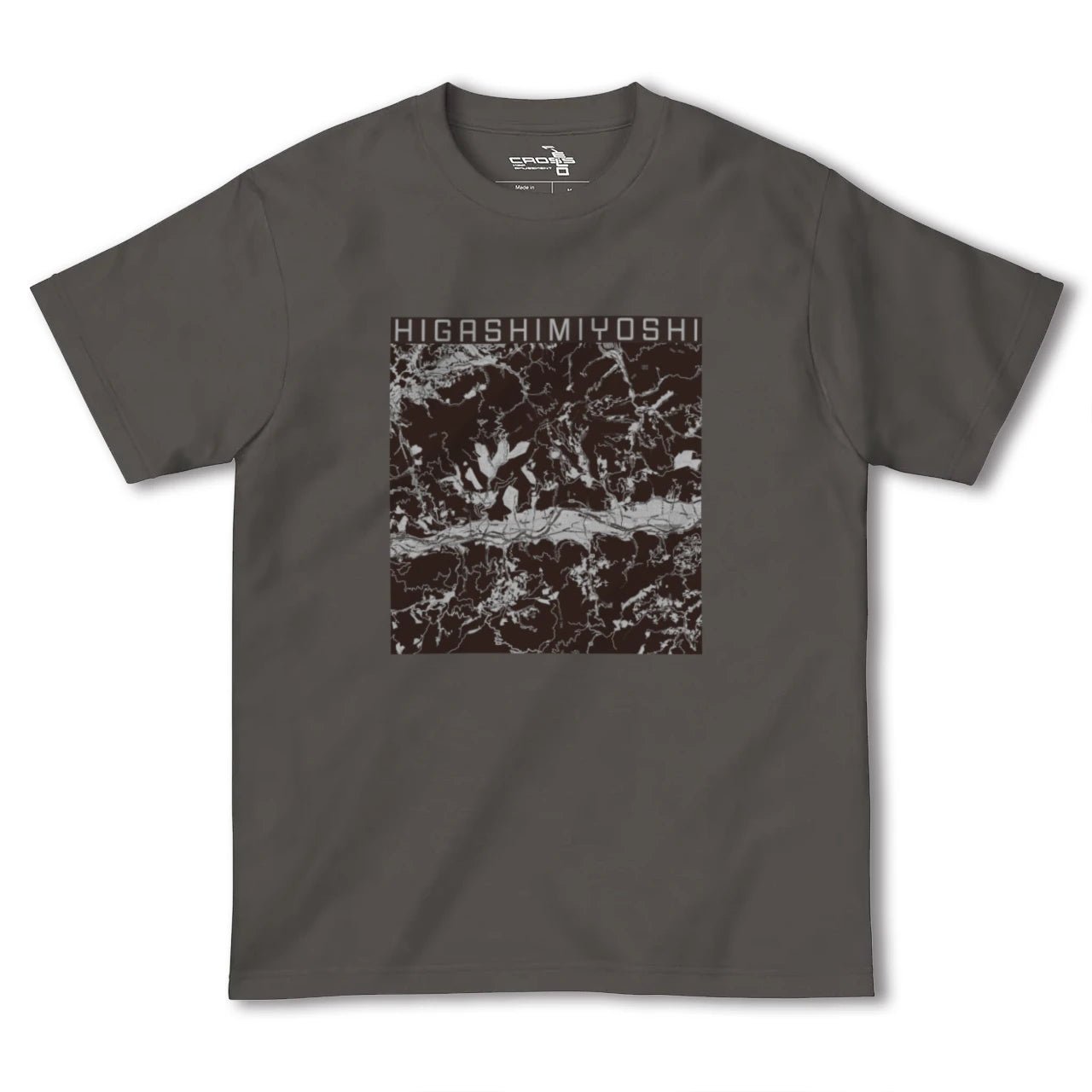 【東みよし(徳島県)】地図柄ヘビーウェイトTシャツ