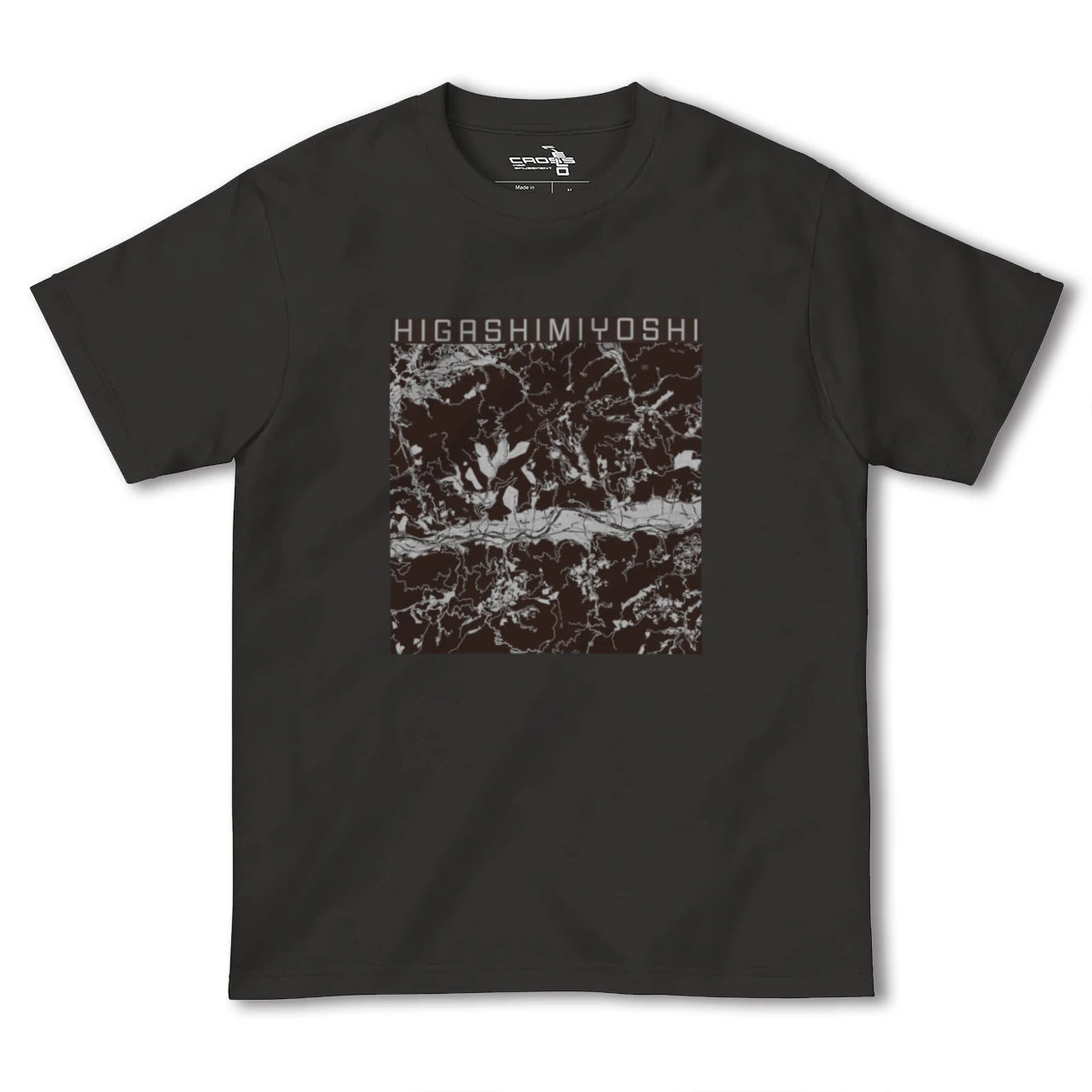 【東みよし(徳島県)】地図柄ヘビーウェイトTシャツ