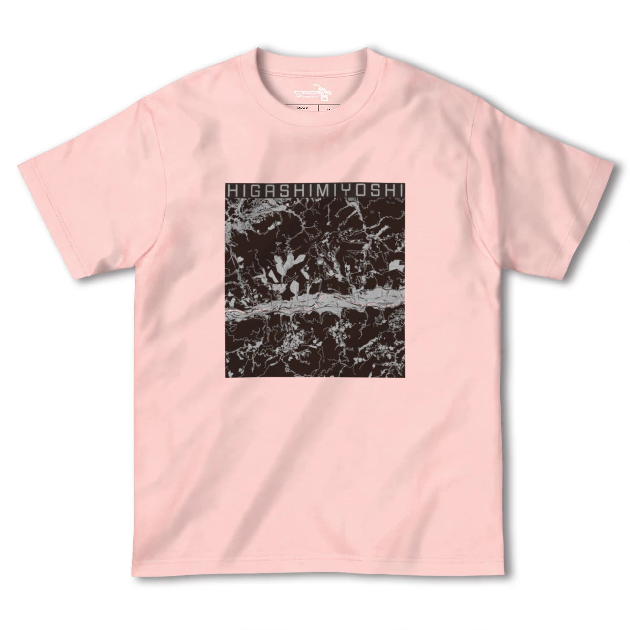 【東みよし(徳島県)】地図柄ヘビーウェイトTシャツ