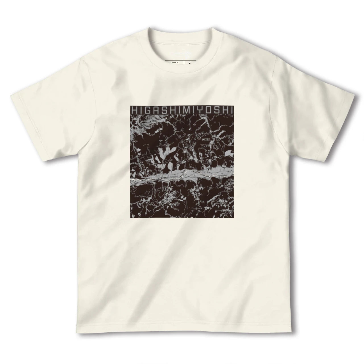 【東みよし(徳島県)】地図柄ヘビーウェイトTシャツ