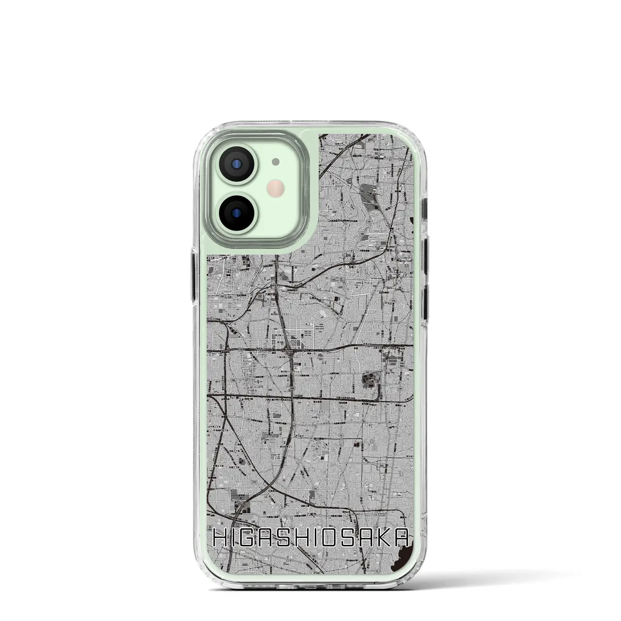 【東大阪(大阪府)】地図柄iPhoneケース(MagSafeタイプ)