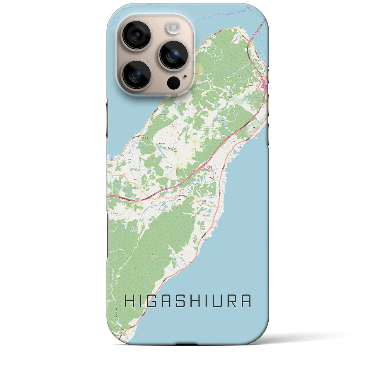 【東浦(兵庫県)】地図柄iPhoneケース(バックカバータイプ)
