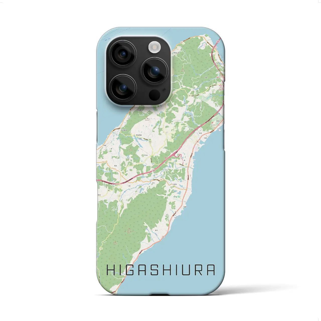 【東浦(兵庫県)】地図柄iPhoneケース(バックカバータイプ)