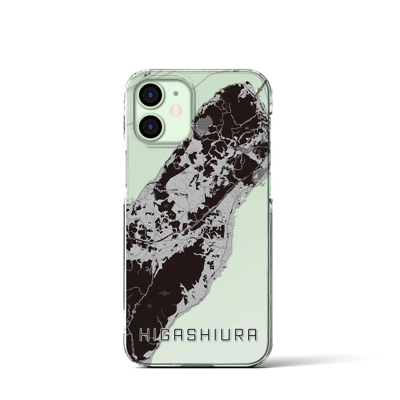 【東浦(兵庫県)】地図柄iPhoneケース(クリアタイプ)