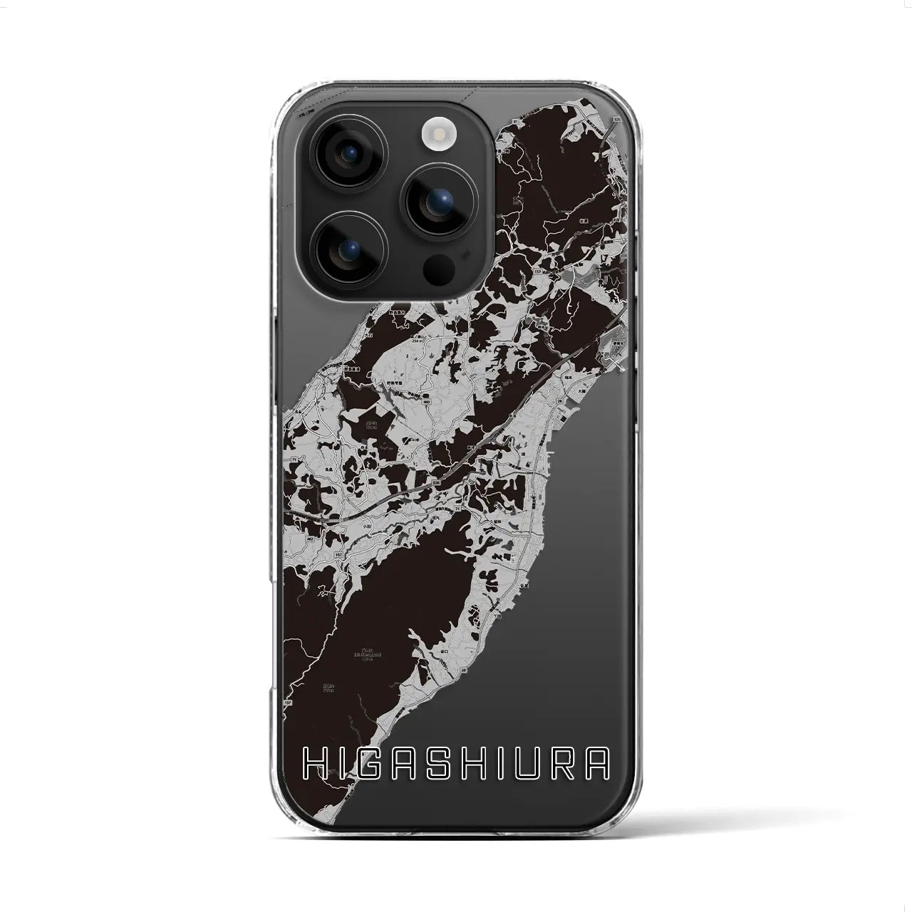 【東浦(兵庫県)】地図柄iPhoneケース(クリアタイプ)