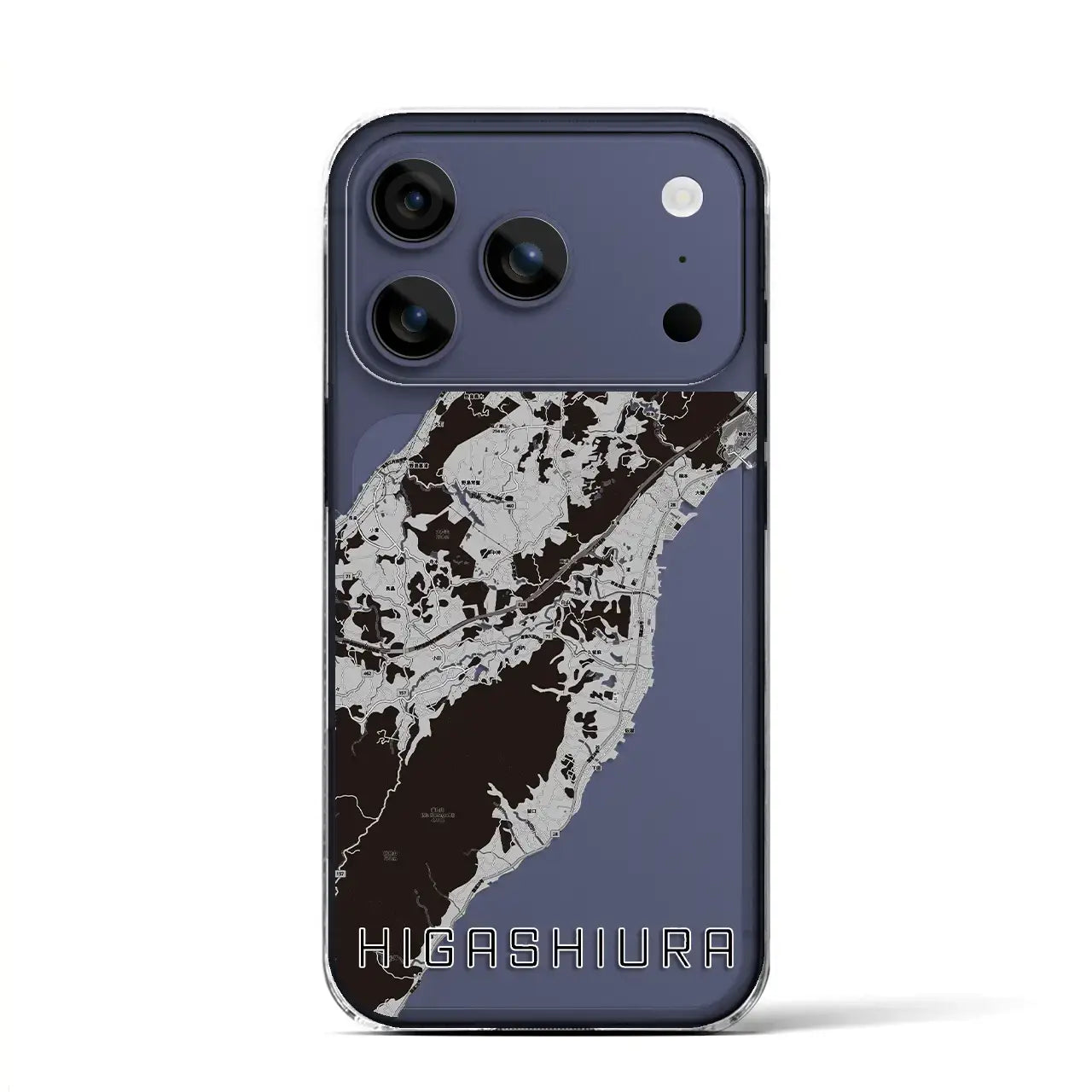 【東浦(兵庫県)】地図柄iPhoneケース(クリアタイプ)