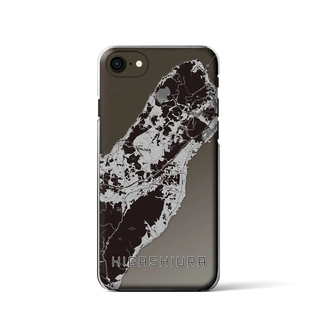 【東浦(兵庫県)】地図柄iPhoneケース(クリアタイプ)