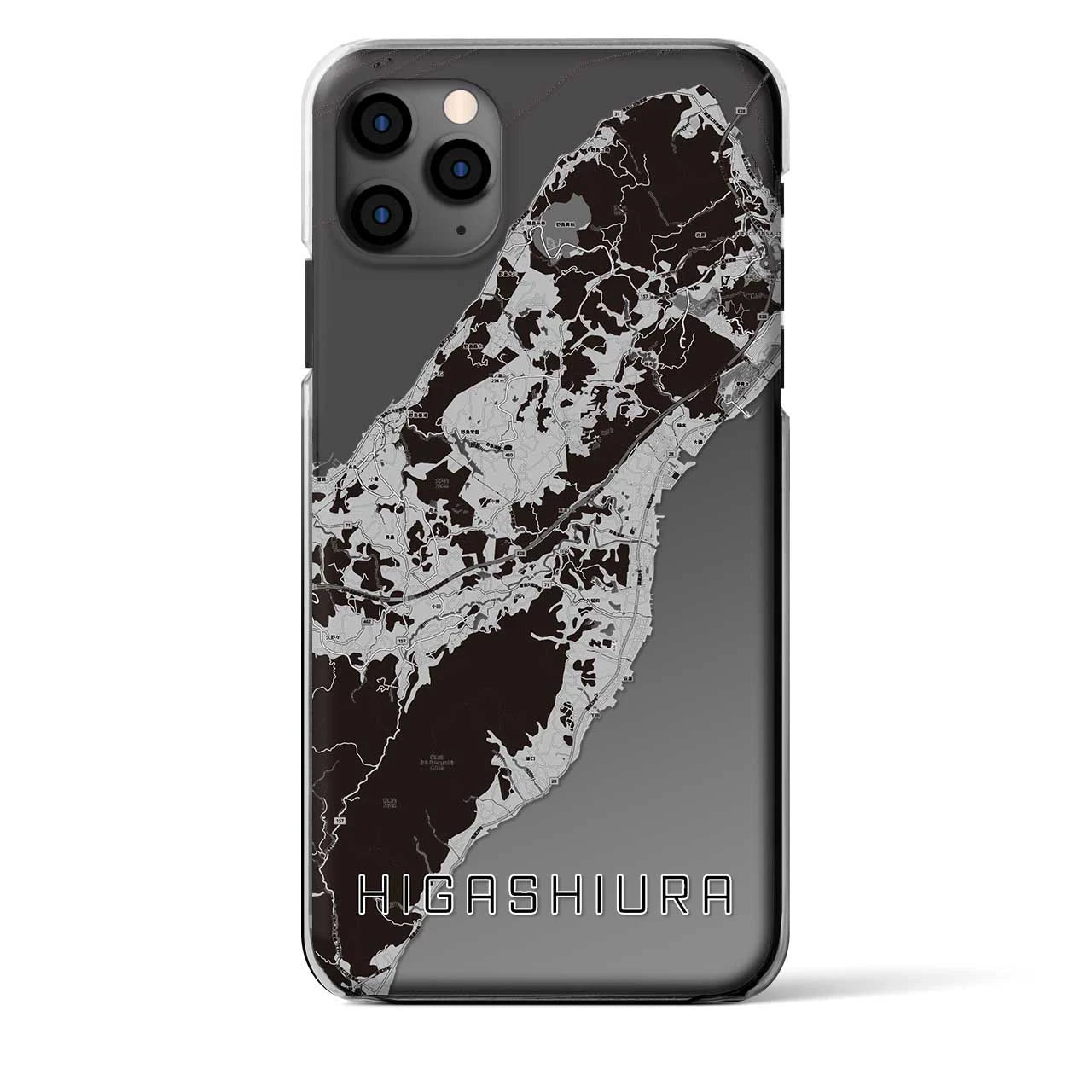 【東浦(兵庫県)】地図柄iPhoneケース(クリアタイプ)