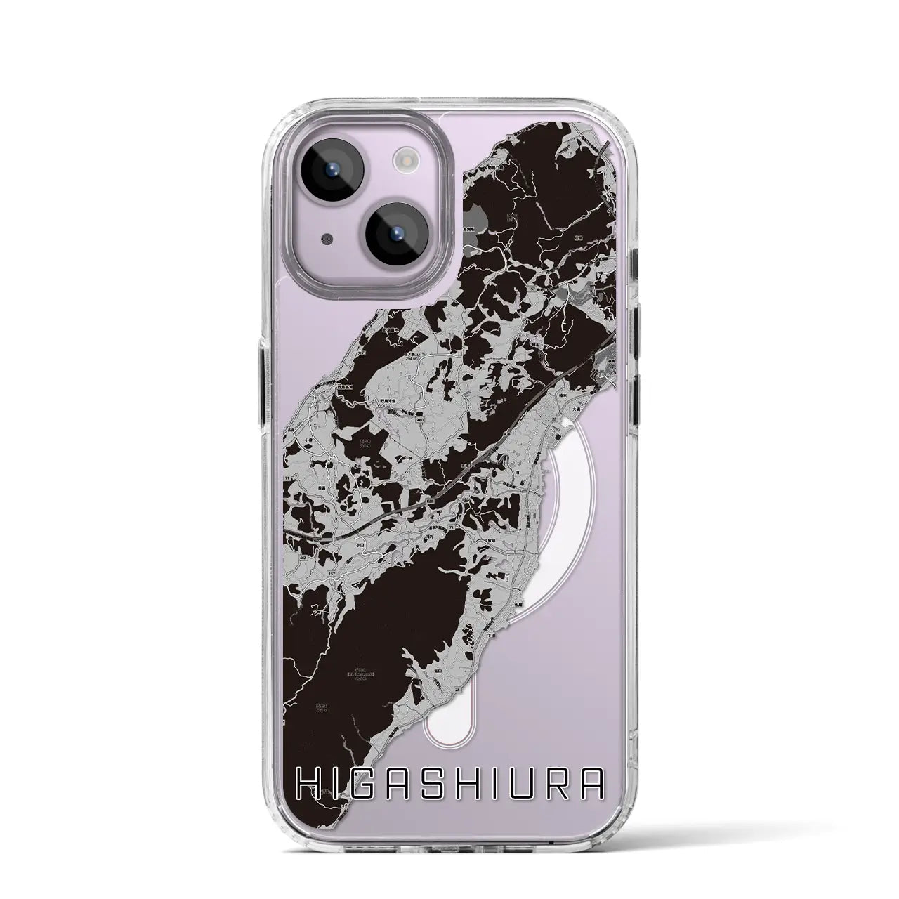 【東浦(兵庫県)】地図柄iPhoneケース(MagSafeタイプ)