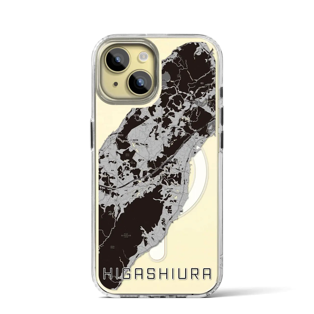 【東浦(兵庫県)】地図柄iPhoneケース(MagSafeタイプ)