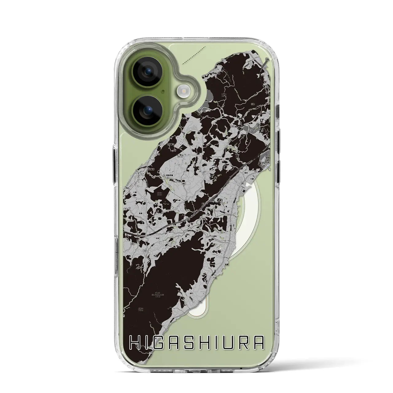 【東浦(兵庫県)】地図柄iPhoneケース(MagSafeタイプ)