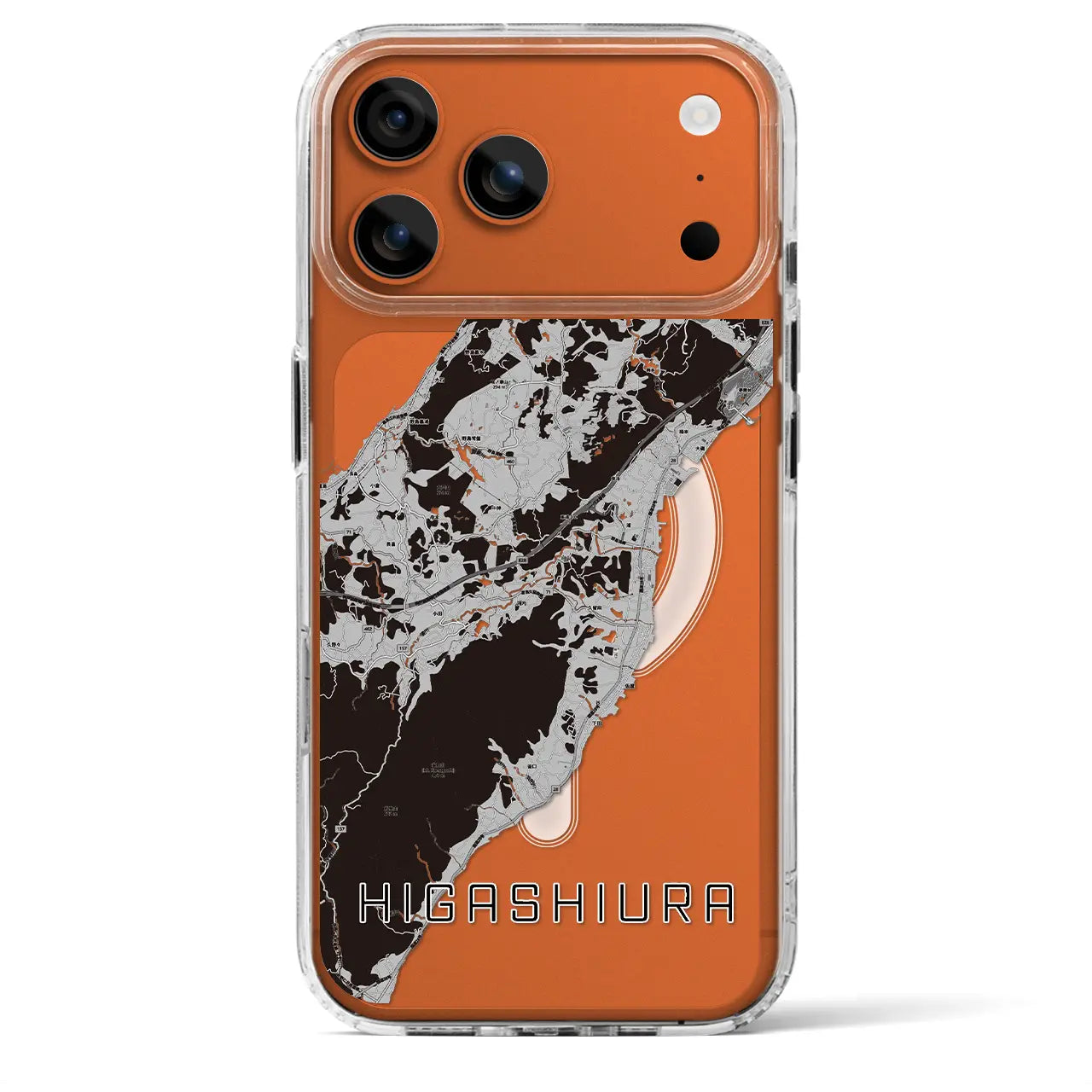 【東浦(兵庫県)】地図柄iPhoneケース(MagSafeタイプ)