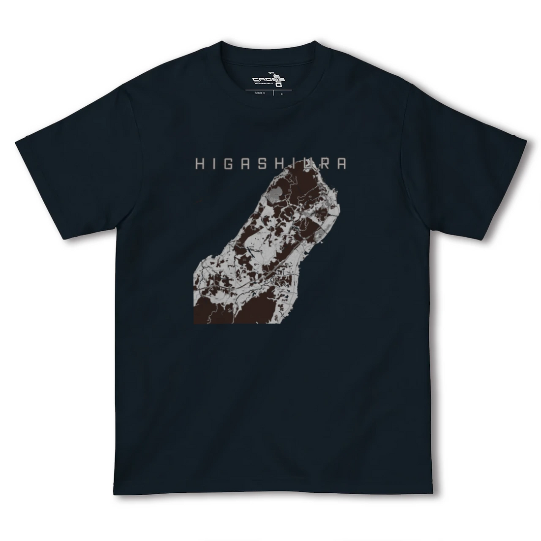 【東浦(兵庫県)(兵庫県)】地図柄ヘビーウェイトTシャツ