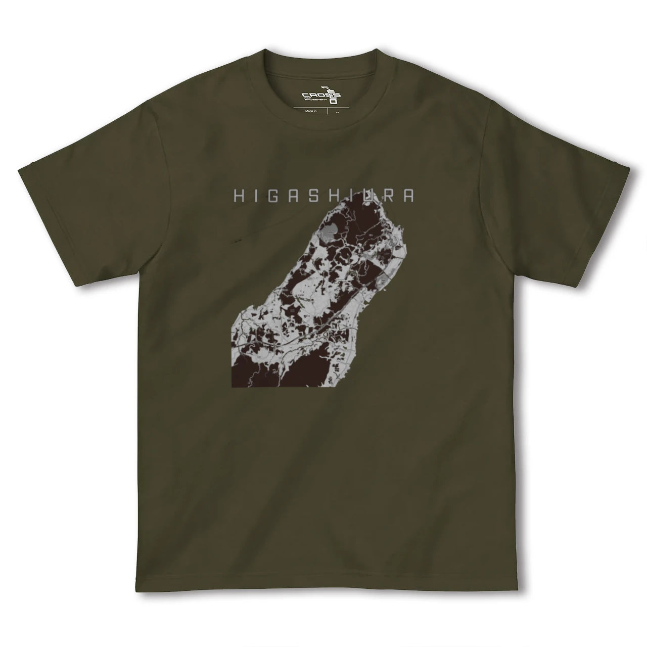 【東浦(兵庫県)(兵庫県)】地図柄ヘビーウェイトTシャツ