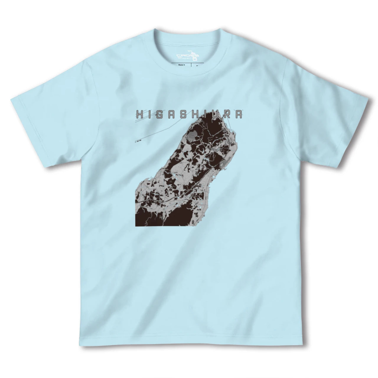 【東浦(兵庫県)(兵庫県)】地図柄ヘビーウェイトTシャツ