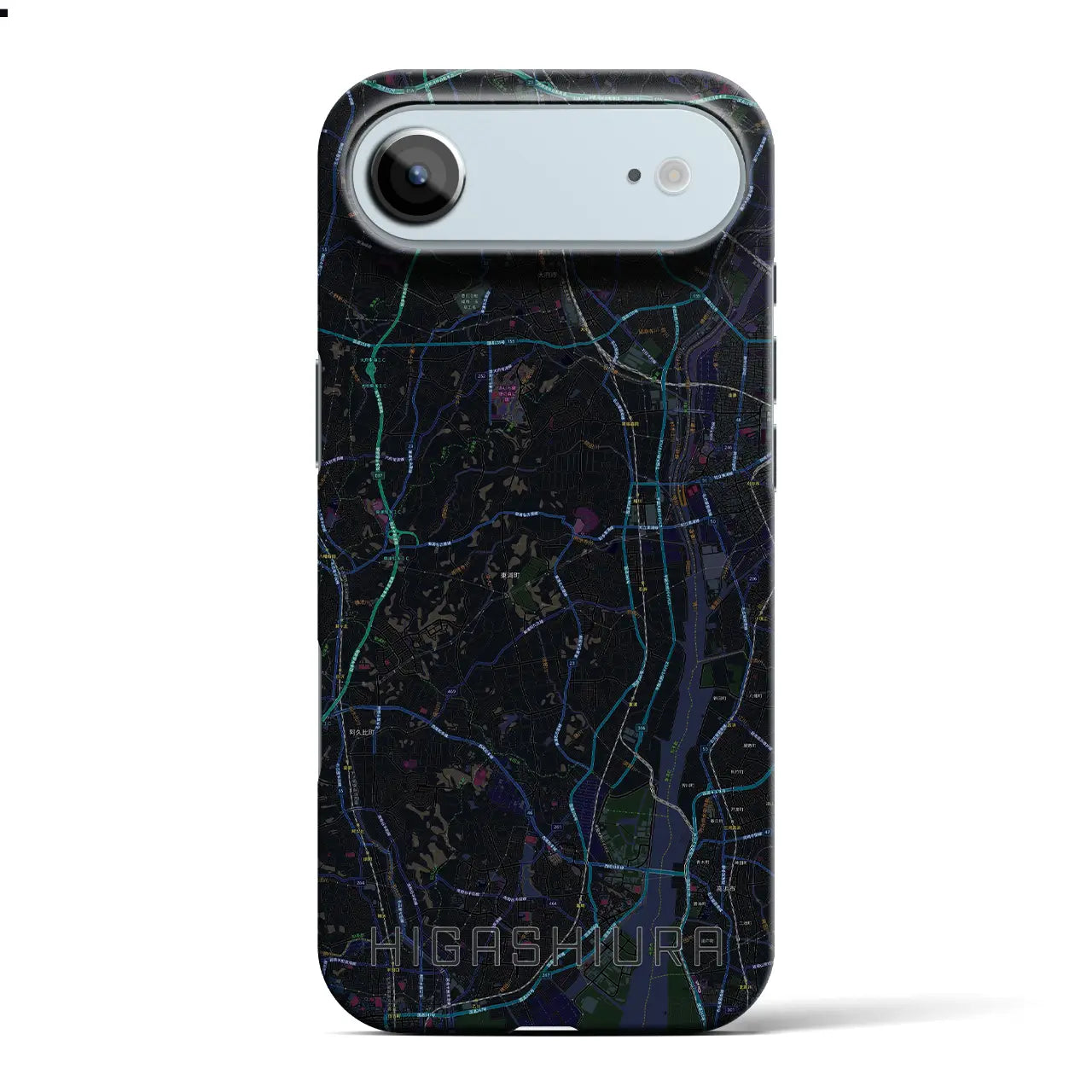 【東浦(愛知県)】地図柄iPhoneケース(バックカバータイプ)